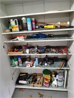 Contents of Middle Garage Cabinets