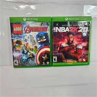 Avengers/NBA 2K Xbox One lot