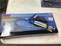 Lincoln pneumatic grease gun. Néw in box