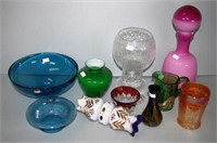 Collection art glass tableware
