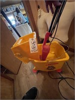 Mop Bucket & Versa Clean Sweeper