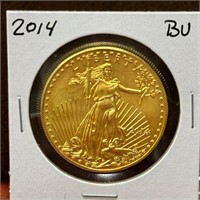 2014 1oz. GOLD EAGLE - BU