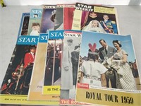 lot of royalty related magazines