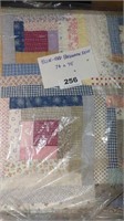 74x75 patchwork quilt