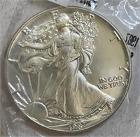 1987S Silver Eagle