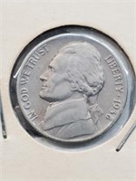 Uncirculated 1938-D Jefferson Nickel