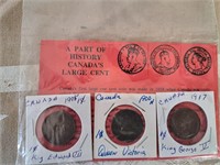 Canada large pennies