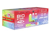 24-Pk BioSteel Sports Drink Variety Pack, 500ml