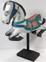 CARVED CAROUSEL HORSE