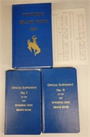 1987 Wyoming Brand Book w/ Official Supplements