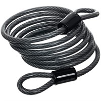 BRINKS - 6 ft x 1/4" Flexible Steel Loop Cable -