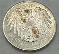 (KK) Silver Round Monark 1oz Coin