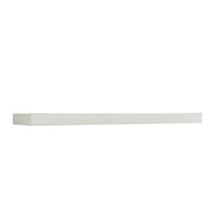 72 Floating Shelf Wall Mounted  White - Inplace