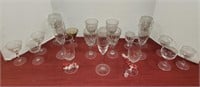 19 Glasses - Wine Glasses, Champagne Flutes and