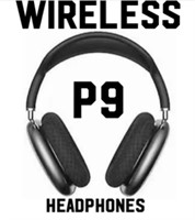P9 WIRELESS HEADPHONE NEW  retail $47