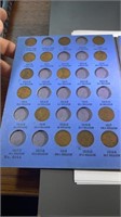 LINCOLN head cents 1909 to 1940 some coins