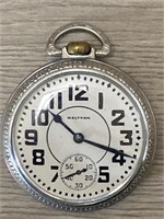 Waltham Railroad Grade Pocket Watch - Watch Is