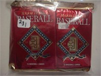10 sealed packs of 1992 DonRuss II baseball cards,