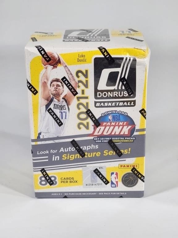 2021-22 PANINI DONRUSS BLASTER BOX