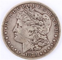 Coin 1878-CC Morgan Silver Dollar in Fine