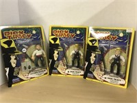 3 Dick Tracy Figures In Package