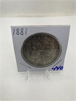 1881 Silver Dollar XF