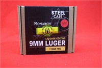 (200) Monarch 9MM Luger 115 FMJ