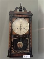 Antique Linden 31 day clock WITH KEY