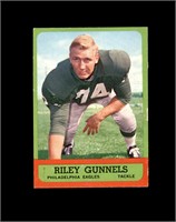 1963 Topps #119 Riley Gunnels EX to EX-MT+