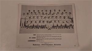 1959 St Louis Cardinals team photo