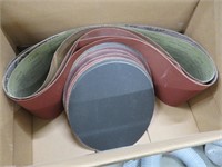 36" X 6" belts and 9" disc