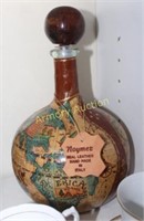 REAL LEATHER HAND MADE IN ITALY DECANTER