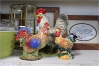 ROOSTER FIGURINES