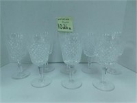 8 Waterford Goblets