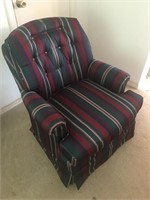 Striped Fairfield Chair