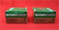 (50) Remington 357 Magnum Core-Lokt 165 Gr