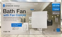 DewStop Bath Fan with Fan Control