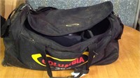 Columbia bowling ball bag with two balls