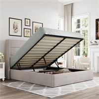 Allewie Full Size Lift Up Storage Bed