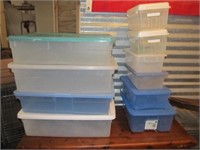 10pc - Organizer Bins & Storage Totes