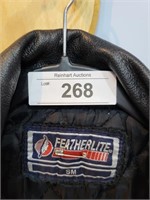 FEATHERLITE LEATHER JACKET SZ-SM