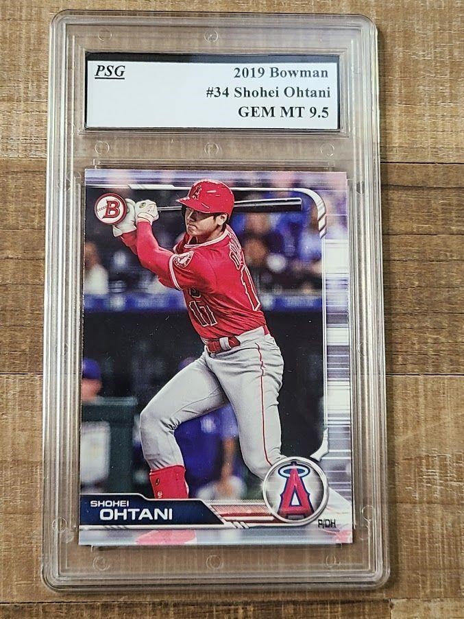 2019 Bowman Shohei Ohtani second yr card