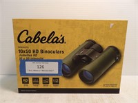 10x50 HD Binoculars Cabela's Brand