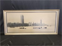 ANTHONY KLITZ FRAMED LONDON PRINT