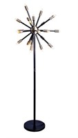 Stand up Lamp Antique Brass Starburst