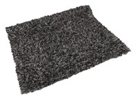 Area Rug Grey/Silver Shag 5’x8'