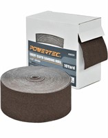 ($26) POWERTEC 49000 120 Grit Emery Cloth