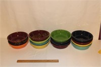 Fiesta: (15) Soup And/Or Salad Bowls, Assorted