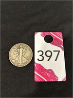 1947-D Walking Liberty Half Dollar 90% Silver
