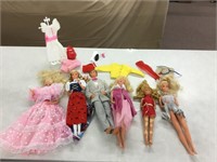 Barbies and some accessories